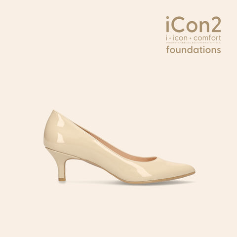 iCon2 Foundations 2024：ポインテッドトゥ パンプス（F5718）メルティペール/mamian（マミアン）